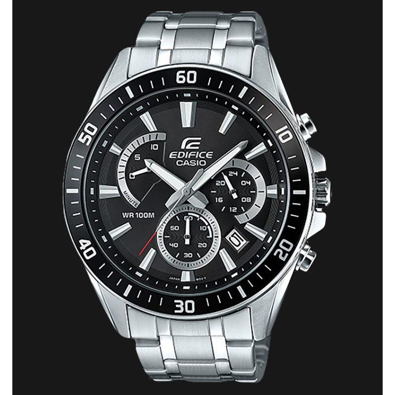 CASIO EDIFICE CHRONOGRAPH EFR-552D-1AVUDF / EFR-552D-1A3VUDF JAM TANGAN PRIA WATER RESISTANT