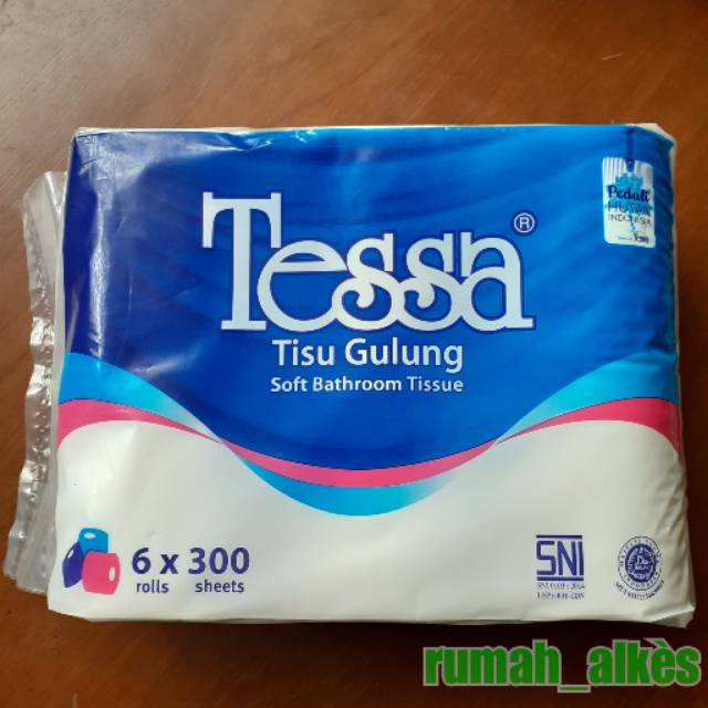 TISU GULUNG TESSA / Tisu Rolls Tessa Natural Soft