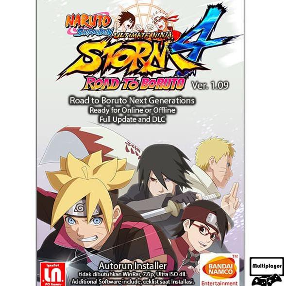 Kualitas Terbaik] Naruto Shippuden Ultimate Ninja Storm 4 Online - Pc Dvd Game - Offline