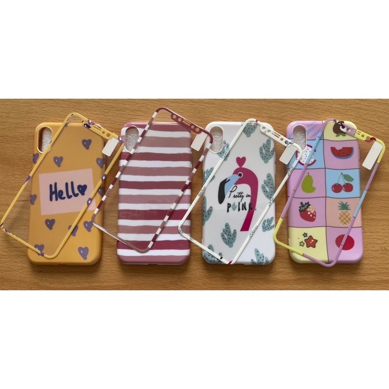 SOFT CASE MOTIF + TEMPERED GLASS VIVO V7 SAMSUNG J7 DUO SAMSUNG A8 2018 OPPO F1S / A59