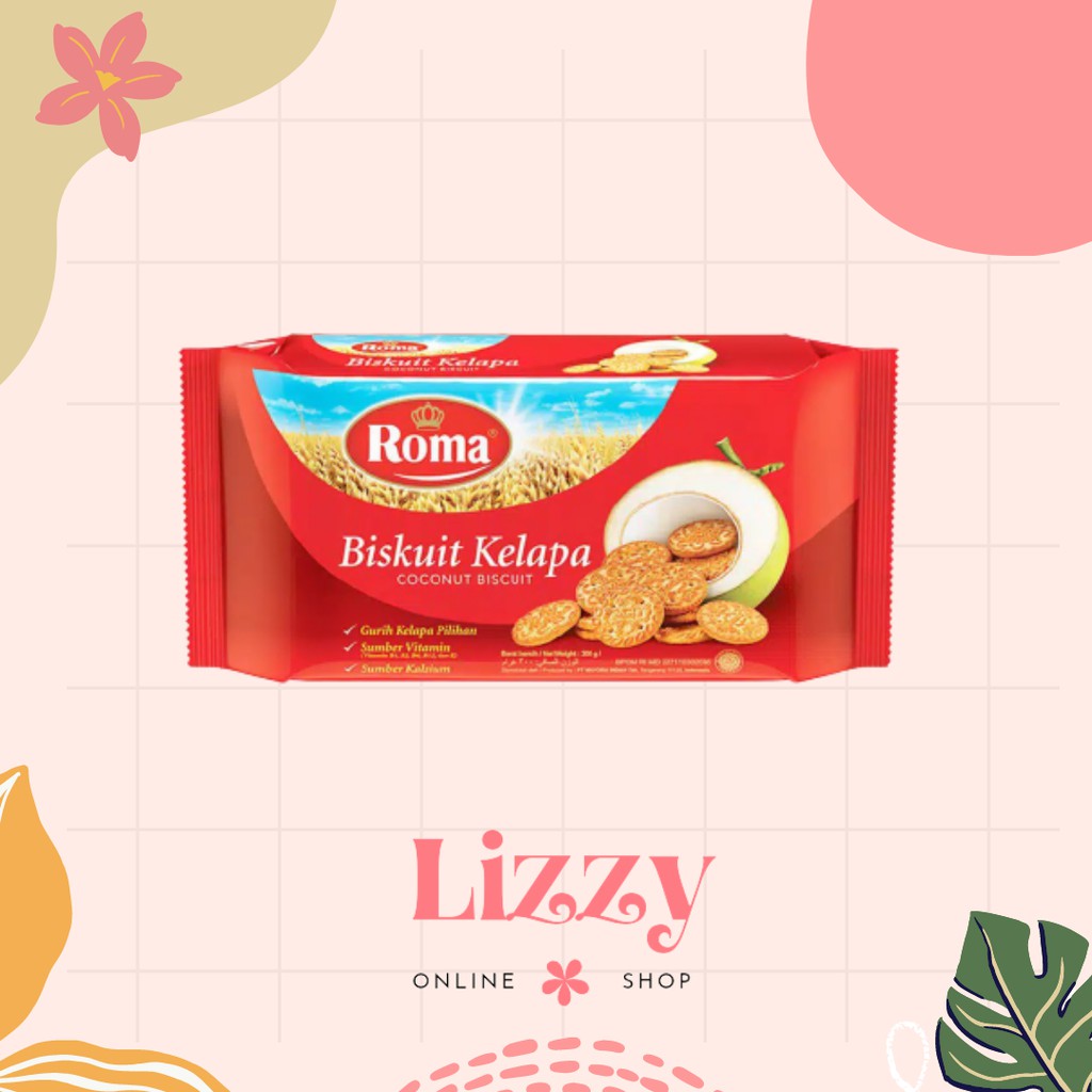 

Roma Biskuit Kelapa kemasan 300gr