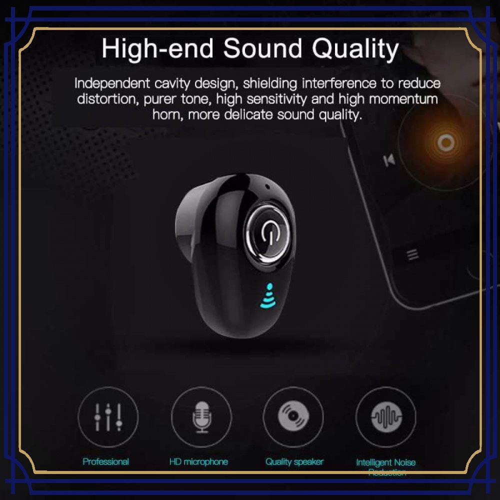 Mini Bluetooth Earphone Handsfree Headset with Mic - EP950