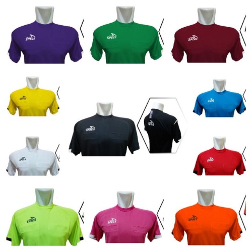Baju Wasit SPECS 2020 / Referee Futsal /  Baju Wasit Specs Bahan Milano / Referee Futsal / Perlengka