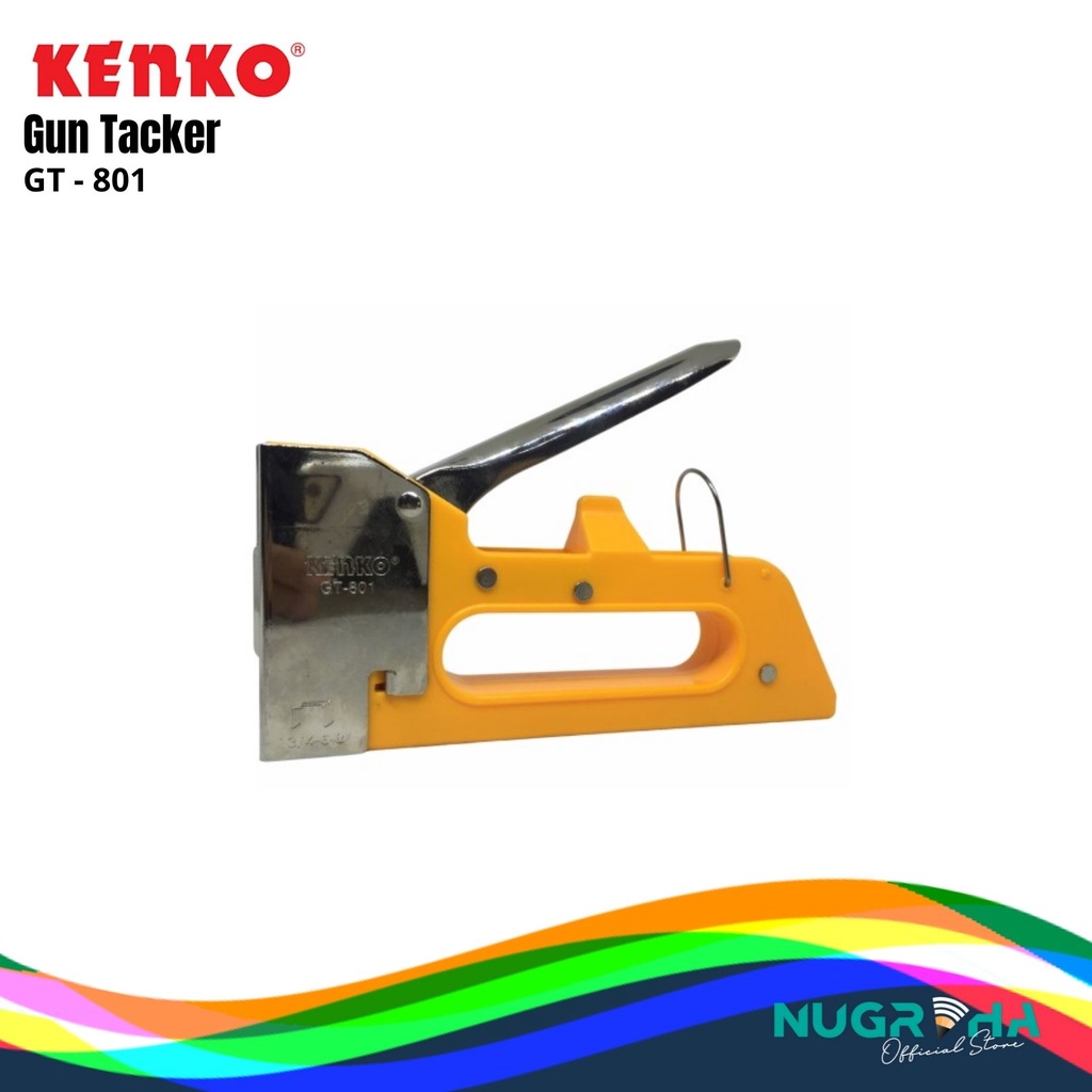 

KENKO GUN TACKER / STAPLER TEMBAK GT 801