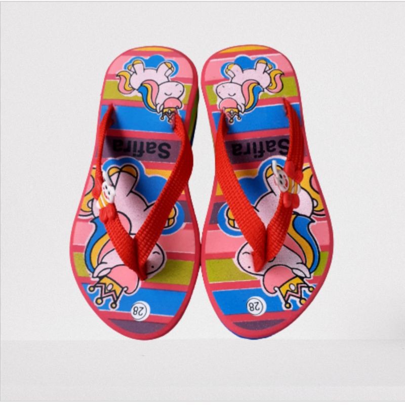 Shumi Collection - Sandal Anak Perempuan Motif Safira Pelangi HI003-3
