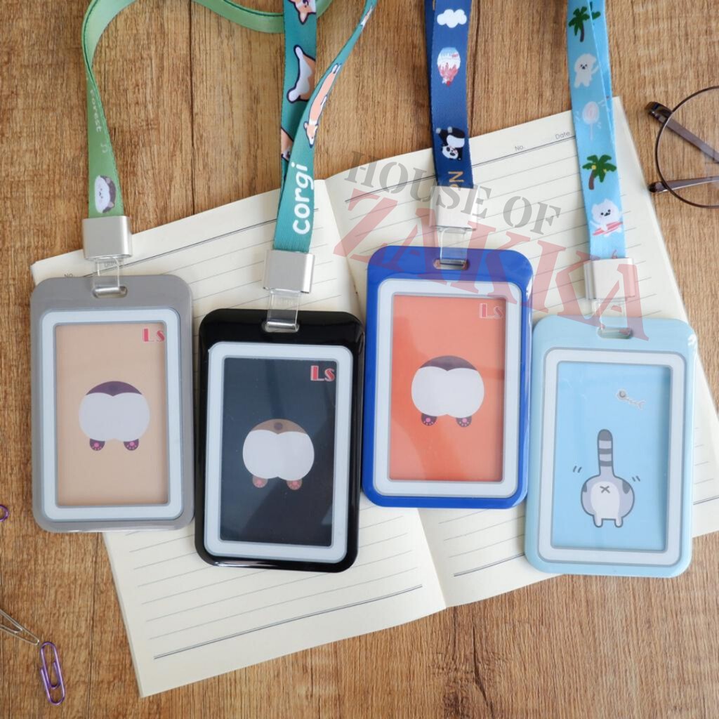 

Name Tag ID Card Holder Plastic 02