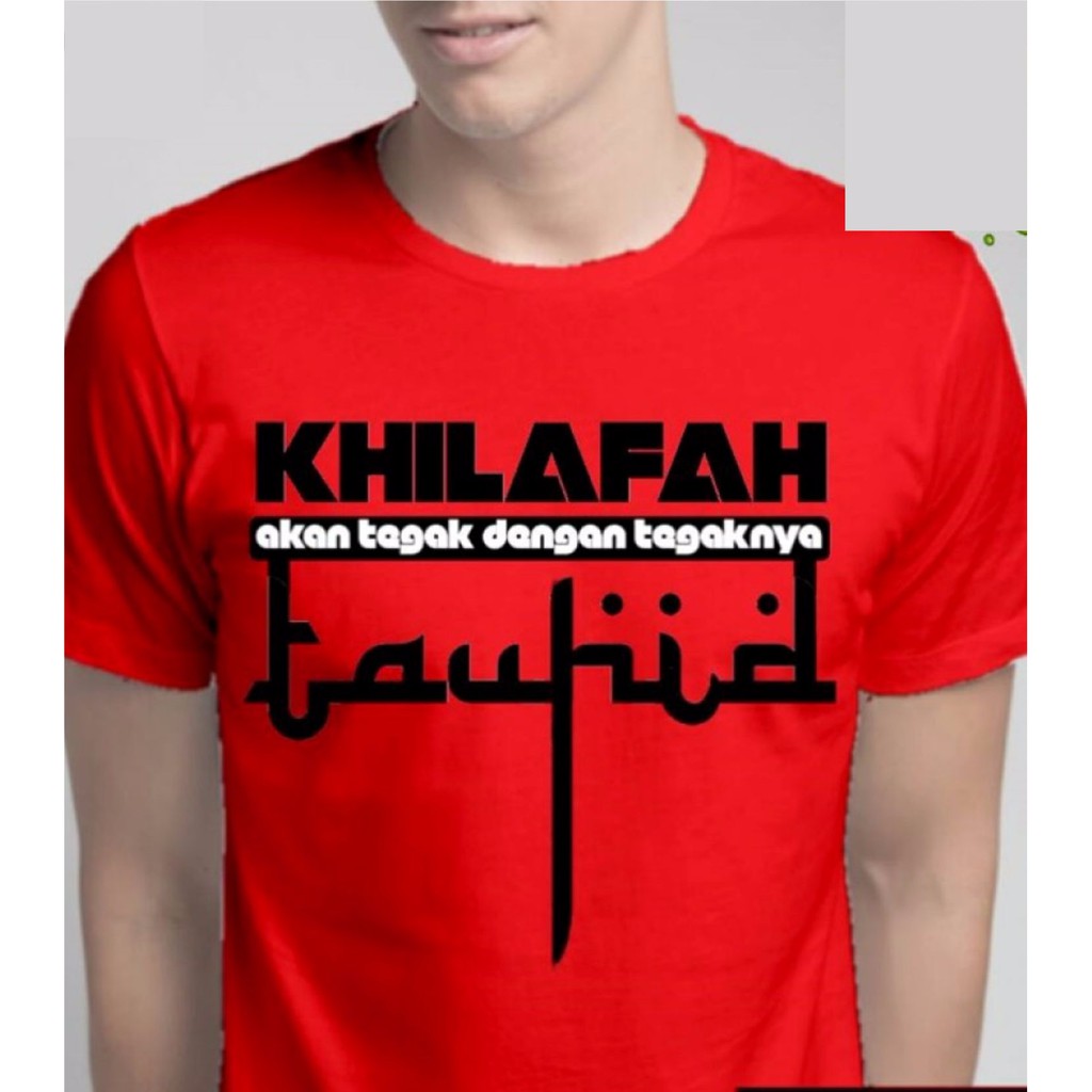 Kaos muslim dakwah Kaos Islami Khilafah