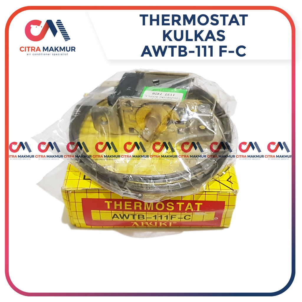 Thermostat Kulkas AWTB 111 Freezer suhu water cooler 1 2 pintu untuk sharp toshiba