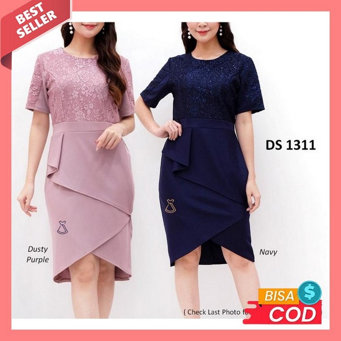 Baju Dress Pesta Natal Terbuaru 2021 2022 Dress Simple Casual Dress Wa Seds1311 - Dress Pesta Wanita