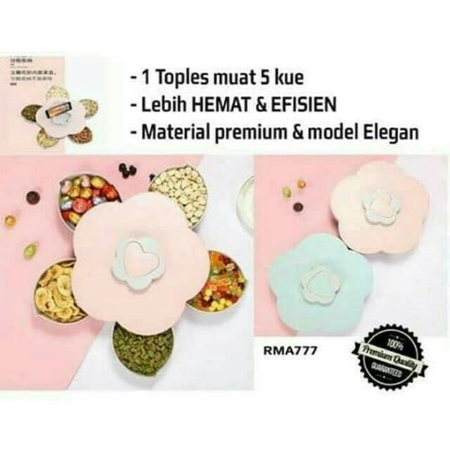 Toples Bunga Putar Mekar/Toples Putar