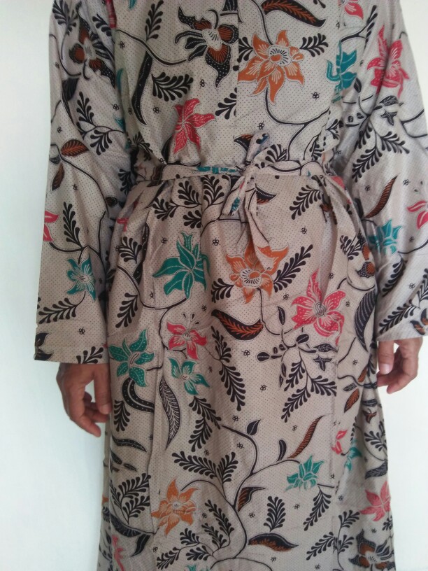 Batik Couple_maora Sania Ruffle Batik Couple Ori Ndoro Jowi Dnt Garansi Termurah