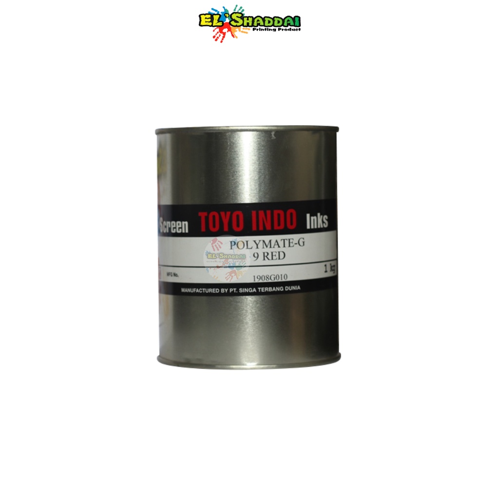 Cat sablon plastik TOYO POLYMATE-G 9 red sablon karung