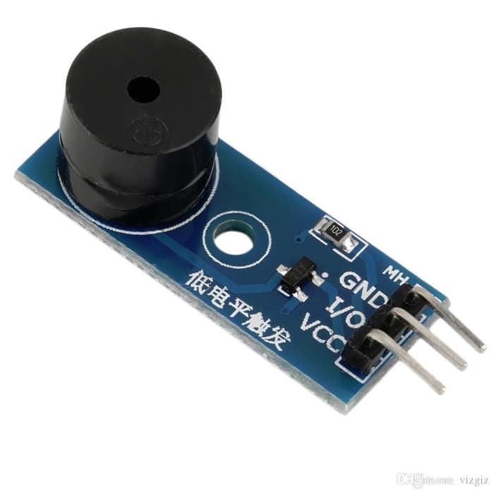 Buzzer Active 3.3V - 5V Alarm Modul dengan Driver Transistor