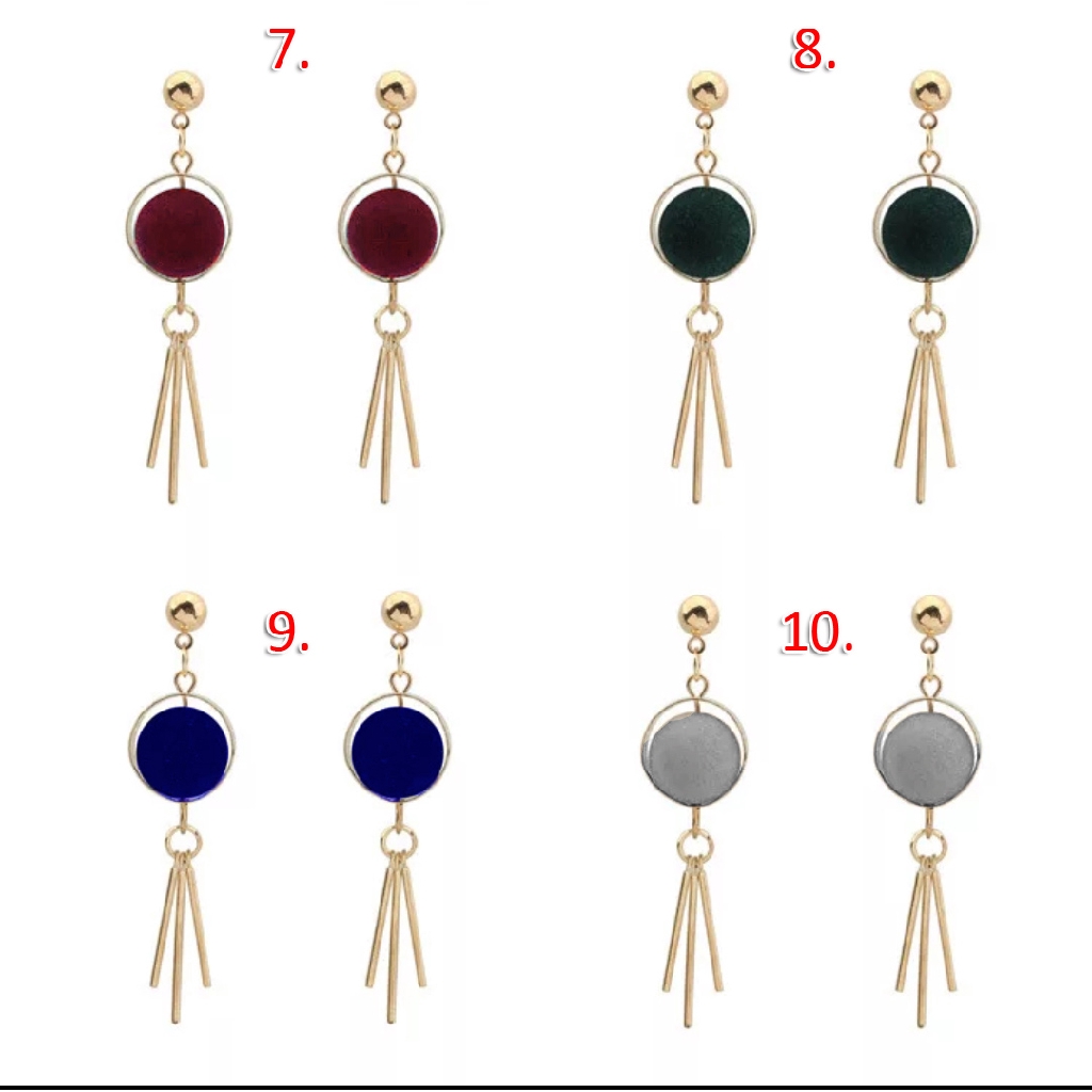 Anting Fashion Wanita Anting Korea Style Import Aneka model Termurah Ready Stock 435