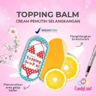 THE  BODY  CULTURE Topping Balm Pencerah Nipple dan Stretchmark