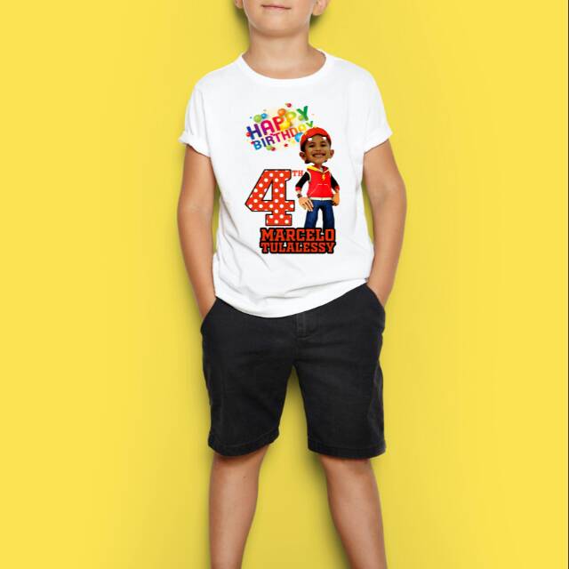 Kaos Boboiboy Ultah Family | Kaos Couple Family | Kaos Couple Ultah