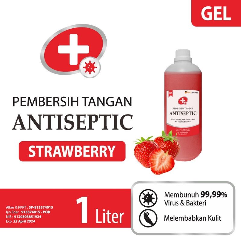 Hand Sanitizer antiseptic CAIR kemasan botol 1 liter