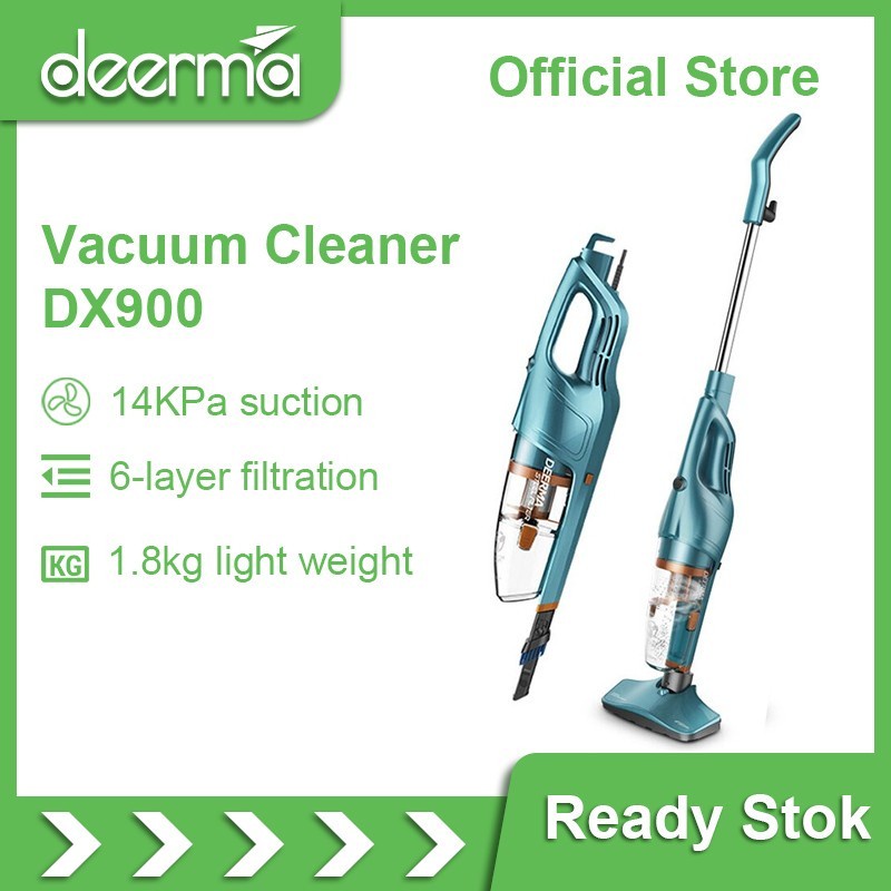 Deerma DX900 Penyedot Debu 2-in-1 Handheld Vacuum Cleaner - Hijau