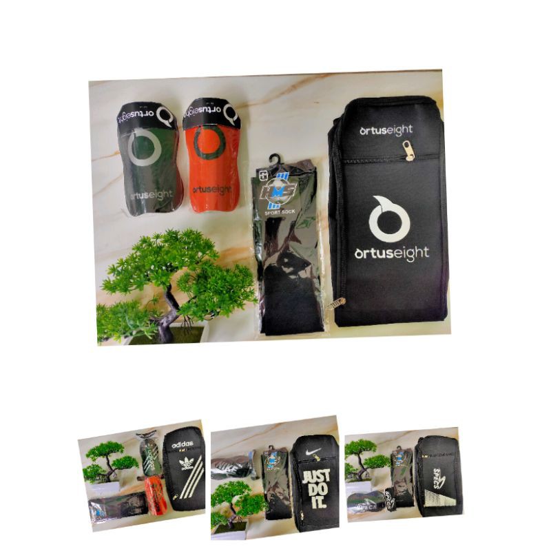 Kaos Kaki + Deker + Tas Sepatu Bola & Futsal