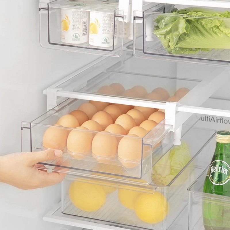 COZYHOUSE MAISY PREMIUM Fridge Egg Hanger Storage / Rak kulkas penyimpan telur rak gantung organizer