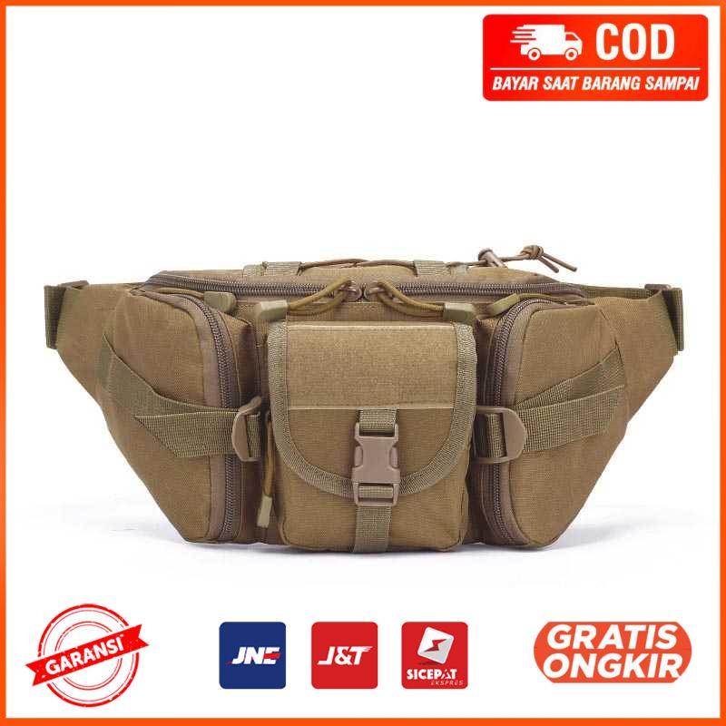 Tas Pinggang Tactical Waistbag Waterproof - EF1952