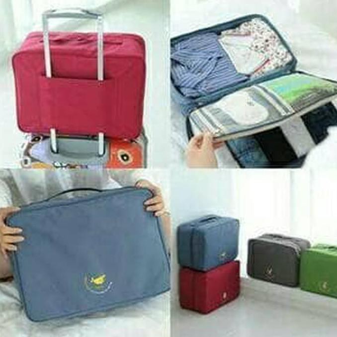 Travel Bag / Partition Trunk Bag Size L / Tas Pendamping Koper