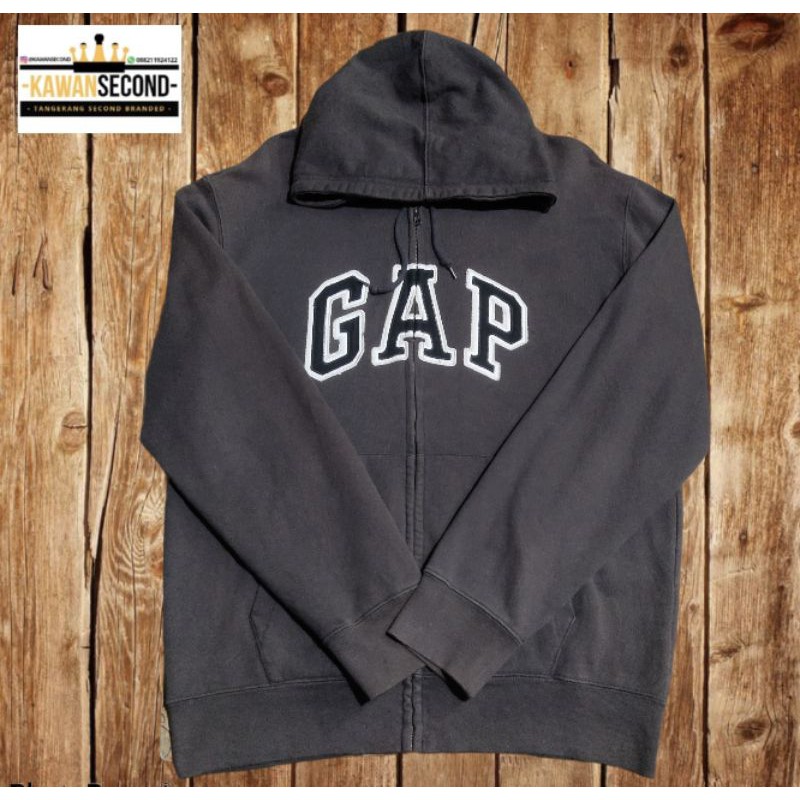 ZIP HOODIE GAP BRANDED SECOND ORIGINAL