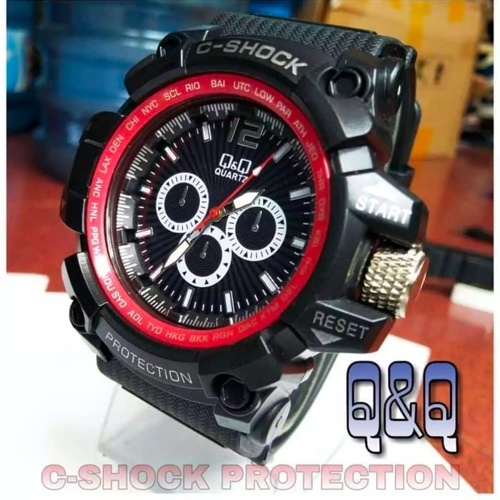JAM TANGAN SPORT ANTI AIR QNQ FASHION PRIA JAMAN NOW