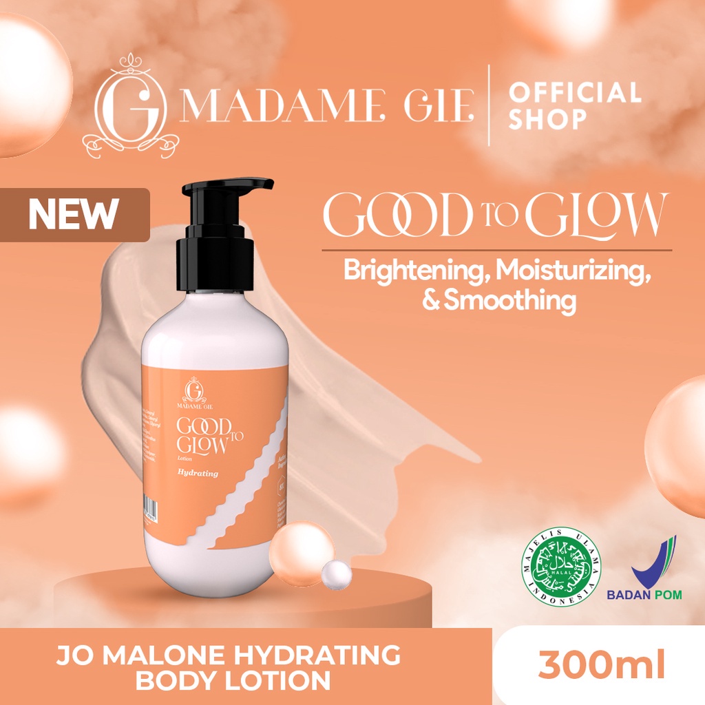 ❣️Rakkistore99❣️ Madame Gie Good To Glow Lotion Hydrating 300ml