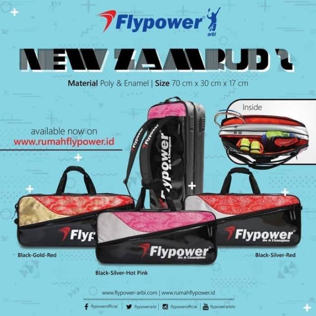 TAS BADMINTON FLYPOWER ZAMRUD 2