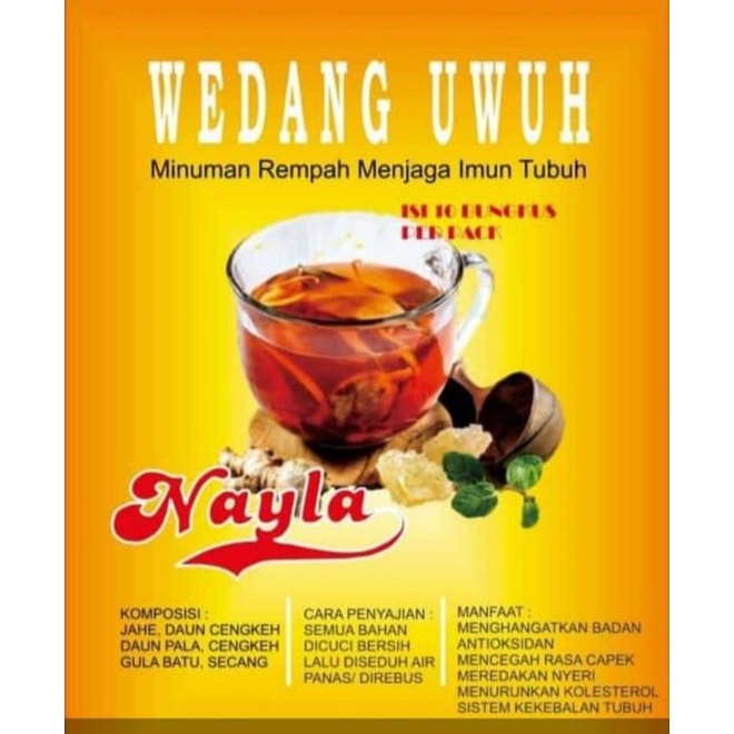 

Wedang Uwuh Minuman Tradisional Kayu Manis Kaya Manfaat | Oleh-Oleh Khas Jogja Murah Enak