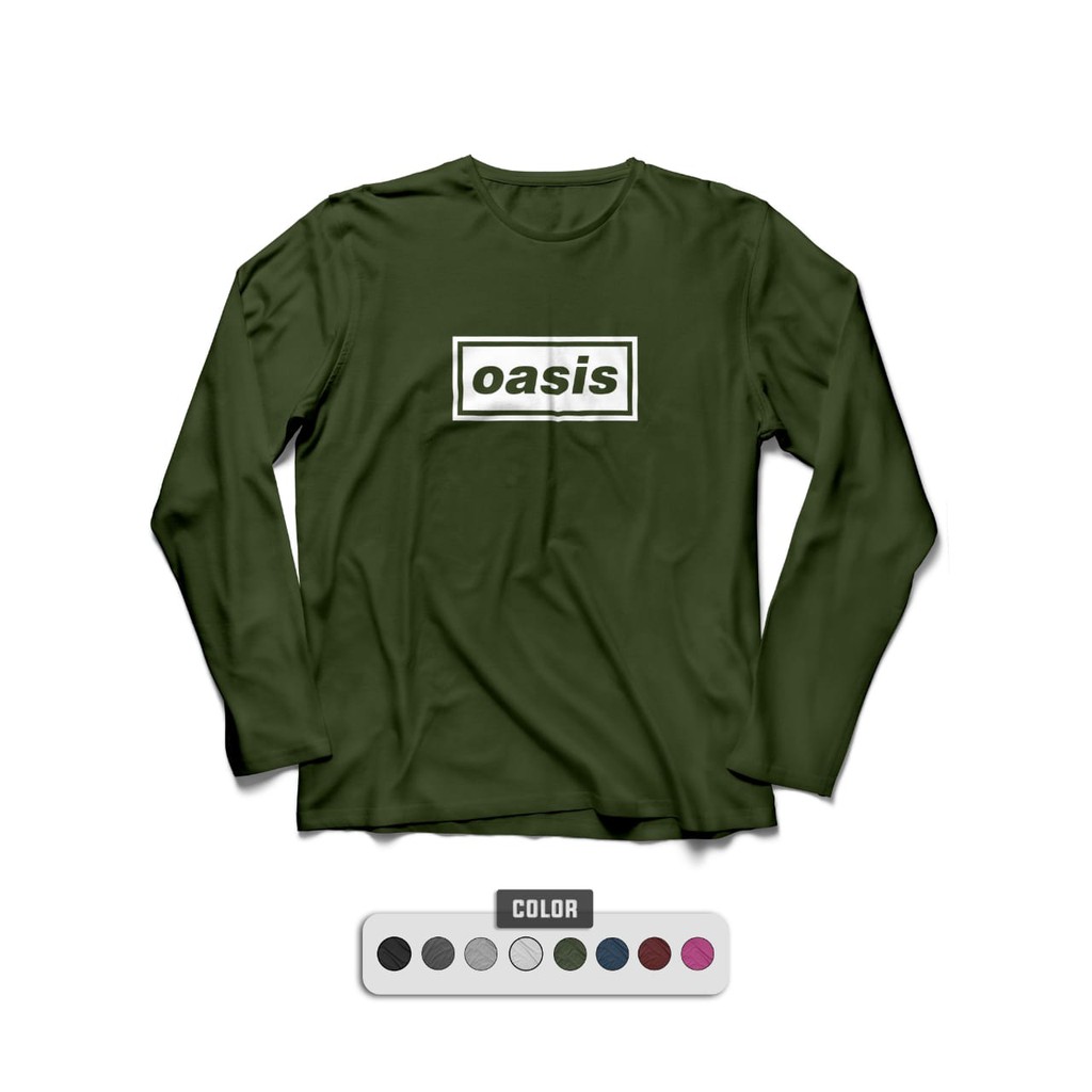 KAOS LENGAN PANJANG OASIS MURAH
