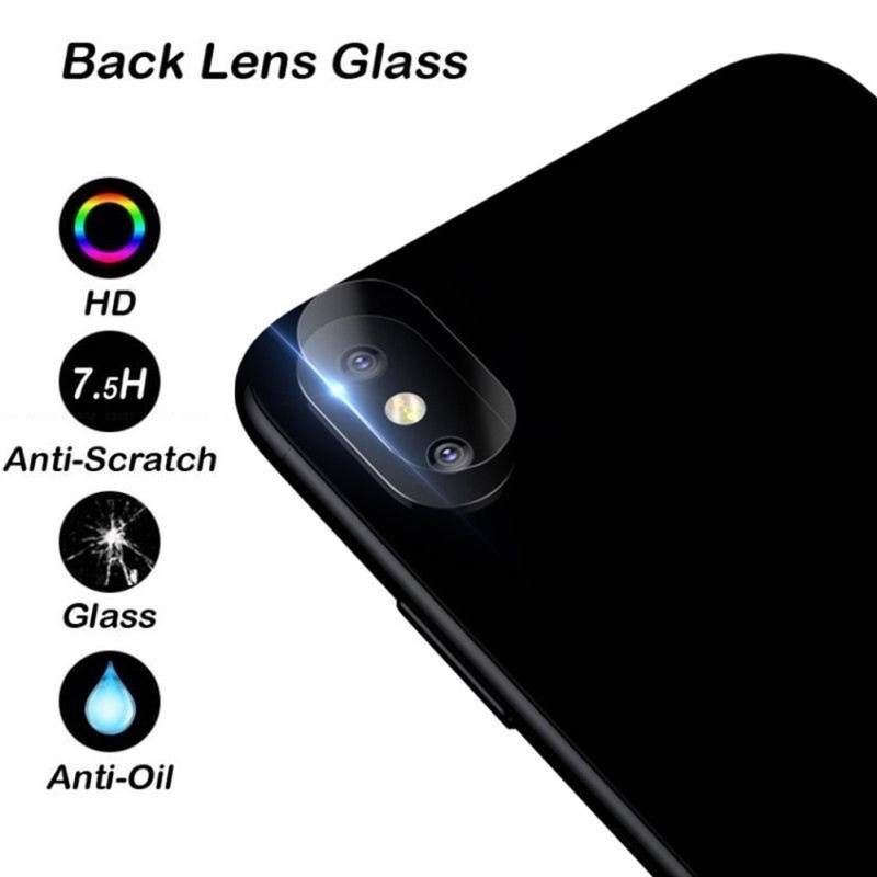 2 Pcs Camera Protective Glass For iPhone 6 6s 7 8 Plus Glass On iPhone X XS Max XR Len Protector Film Aiphone