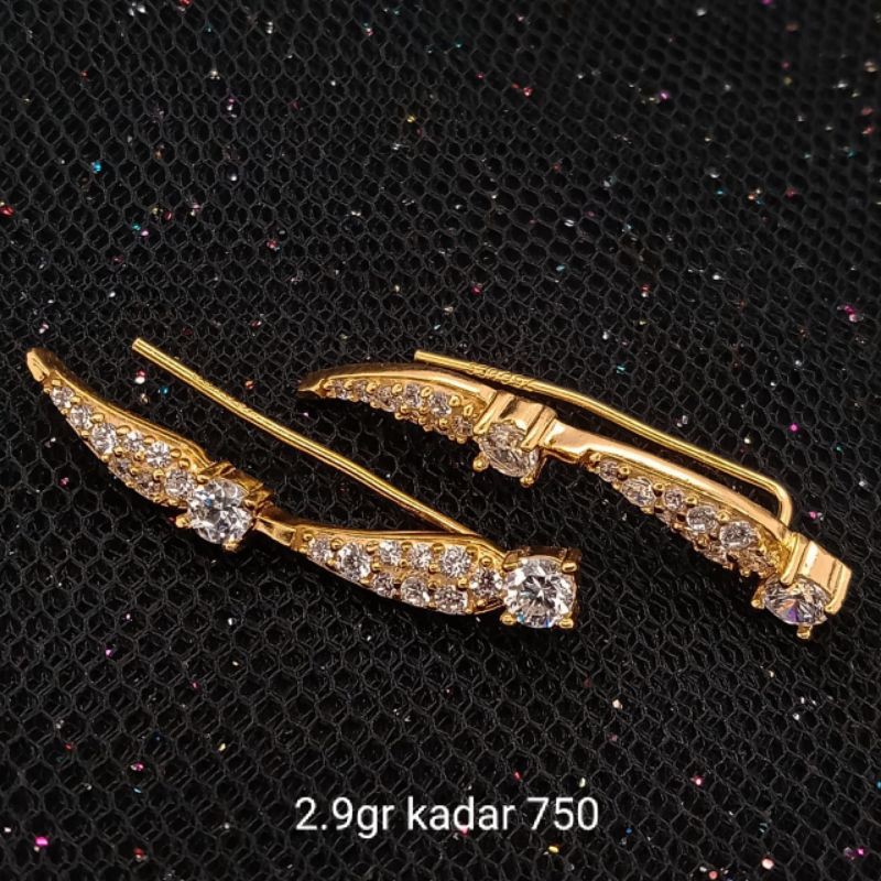 Anting Emas 17 K - 2.9gr Kadar 750 - 3083