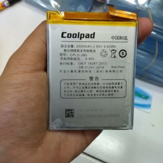ORIGINAL Baterai Coolpad Max Lite R108 CLPD-380