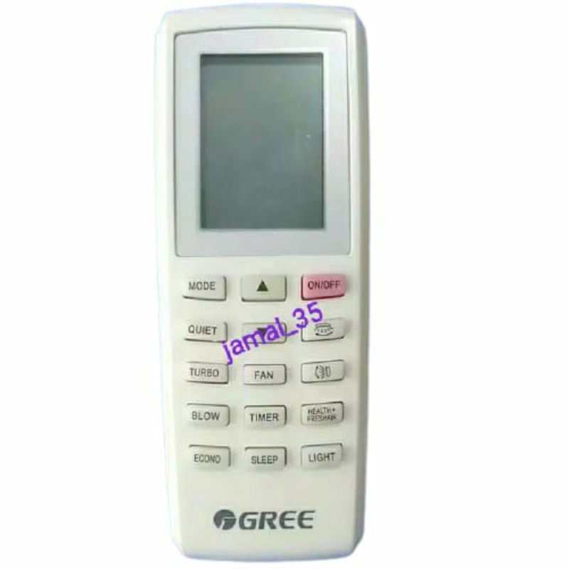 REMOTE REMOT AC GREE/SANYO/AQUA TIPE YV1FB7