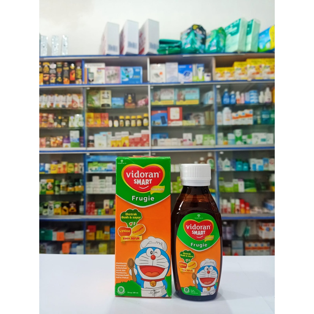 Vidoran Smart Frugie Sirup 100 ml Vitamin B Complex dan C Untuk Anak