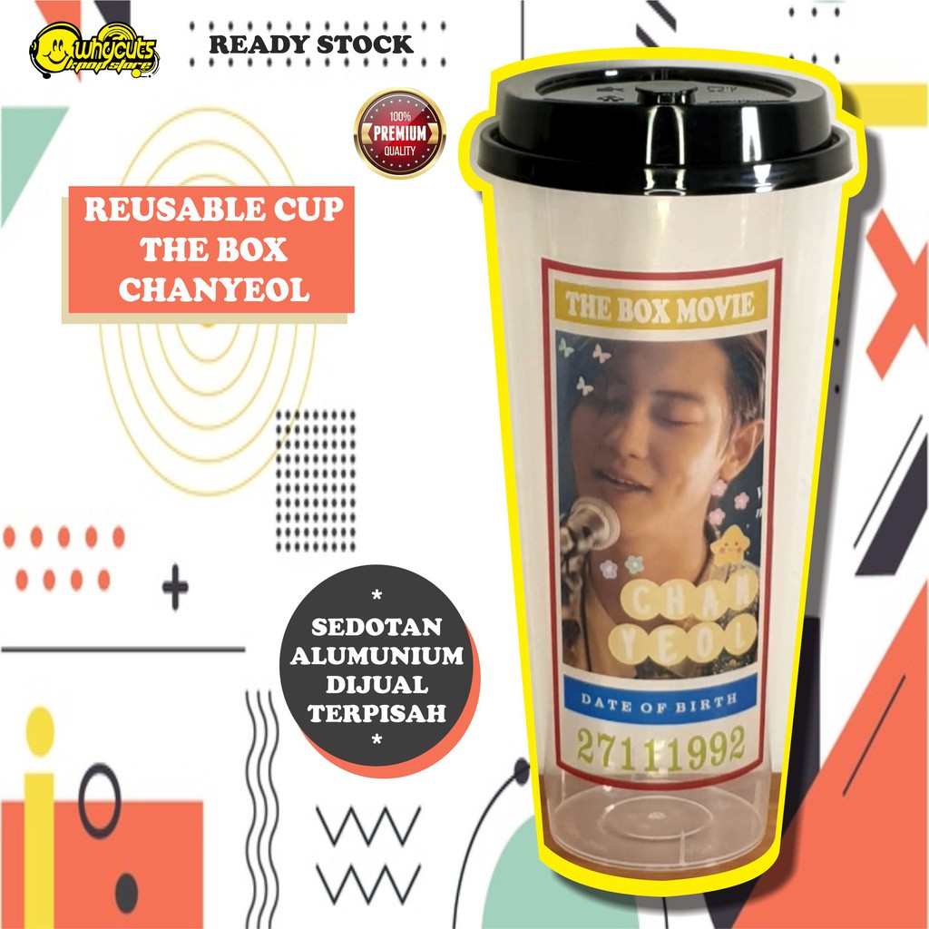 Reusable Cup The Box Chanyeol