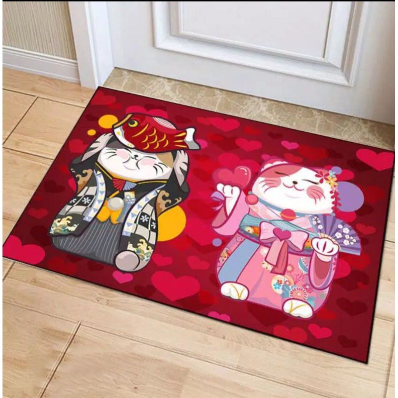 Keset kamar mandi keset kaki / keset Little ponny colection ukuran 40cm x 60cm