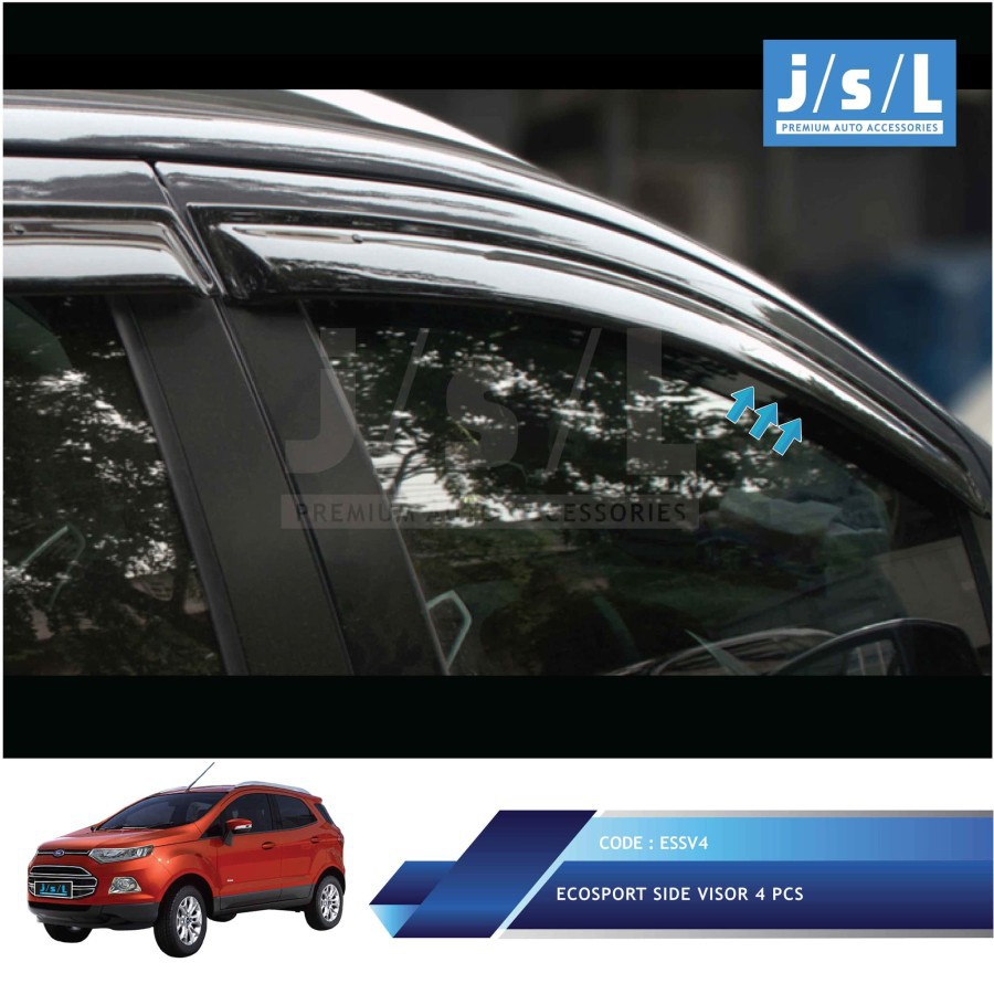 TALANG AIR FORD ECOSPORT SIDE VISOR INJECTION ECO SPORT