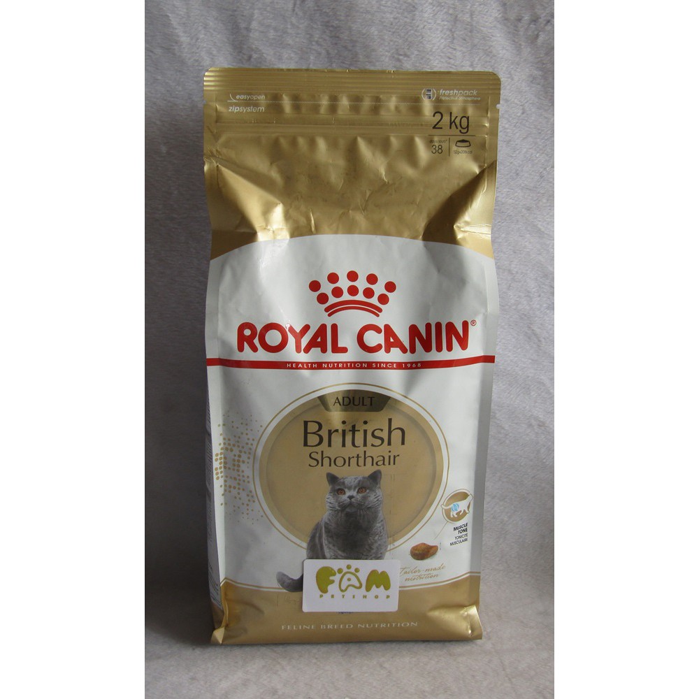 Royal Canin Adult British Shorthair 2 Kg Fresh Pack