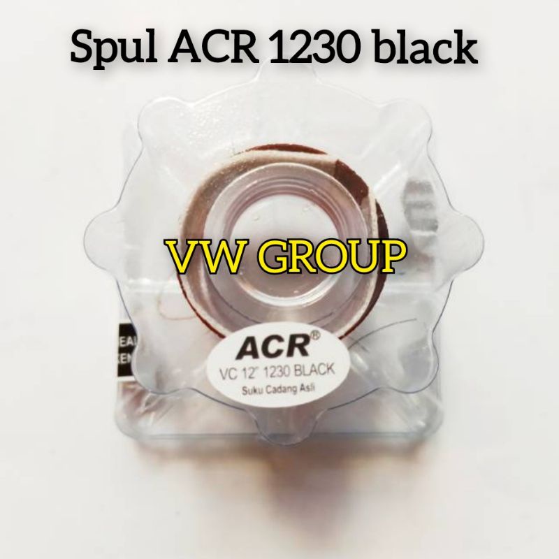 SPULL SPEAKER ACR BLACK 1230 / SPUL ACR 1230 BLACK 12 INCH VOICE COIL ORIGINAL