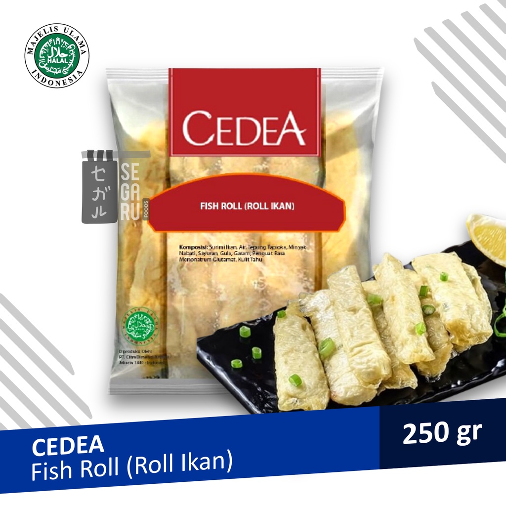 CEDEA Fish Roll | Roll Ikan Halal 250 gram