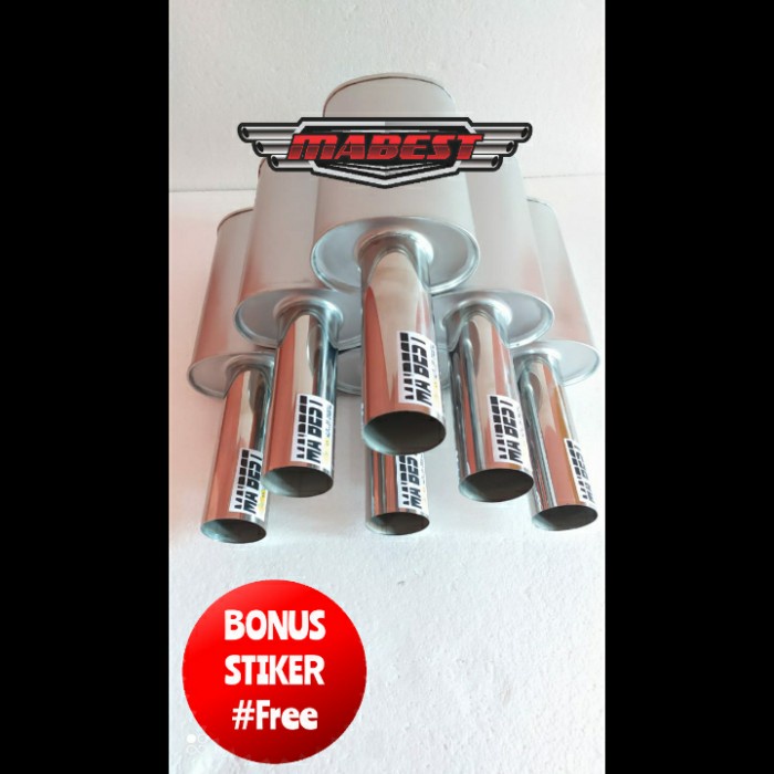Termurah Knalpot Mobil Omega Bass Kering