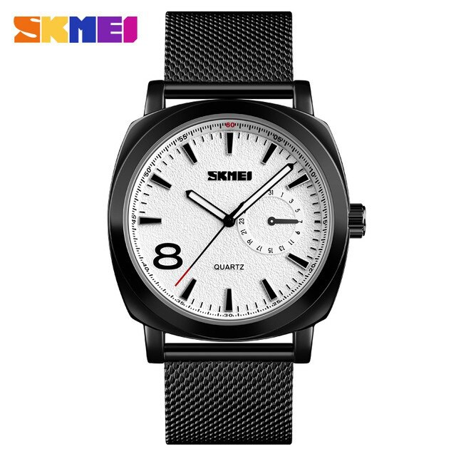 Jam Tangan Pria / SKMEI 1466 / Men Women / Quartz Waterproof Big Dial / Chrono TIDAK aktif