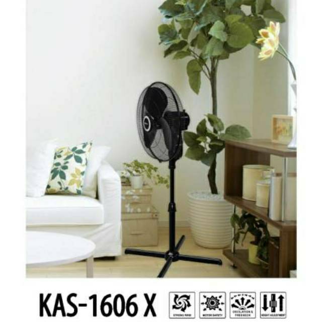 Kipas angin berdiri MIYAKO - stand fan 16 inci - kas 1618 b/1606x