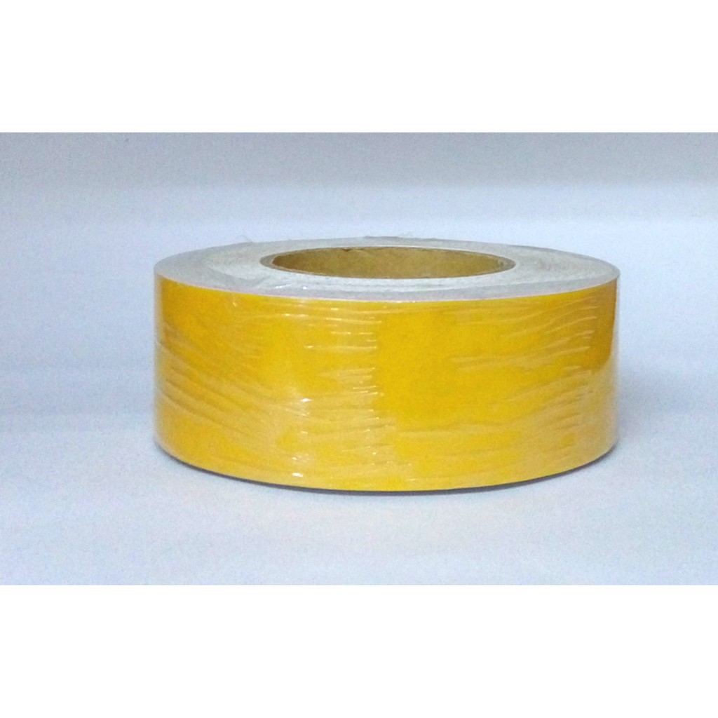 

3M Scotchlite 610 Reflective Material Yellow Kuning 2 inch x 45 M