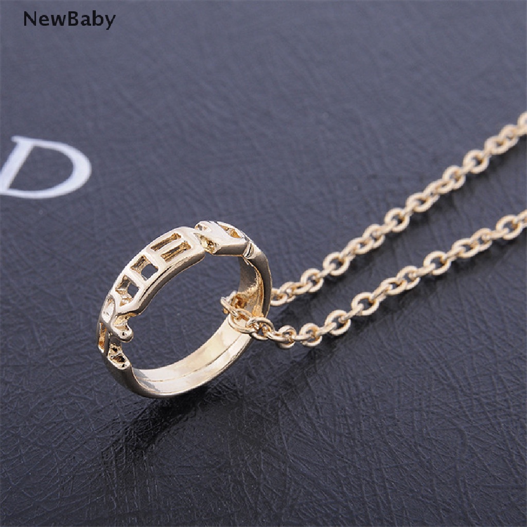 Newbaby 3PCS Kalung Persahabatan Liontin Desain Tulisan Best Friend Forever Untuk Wanita