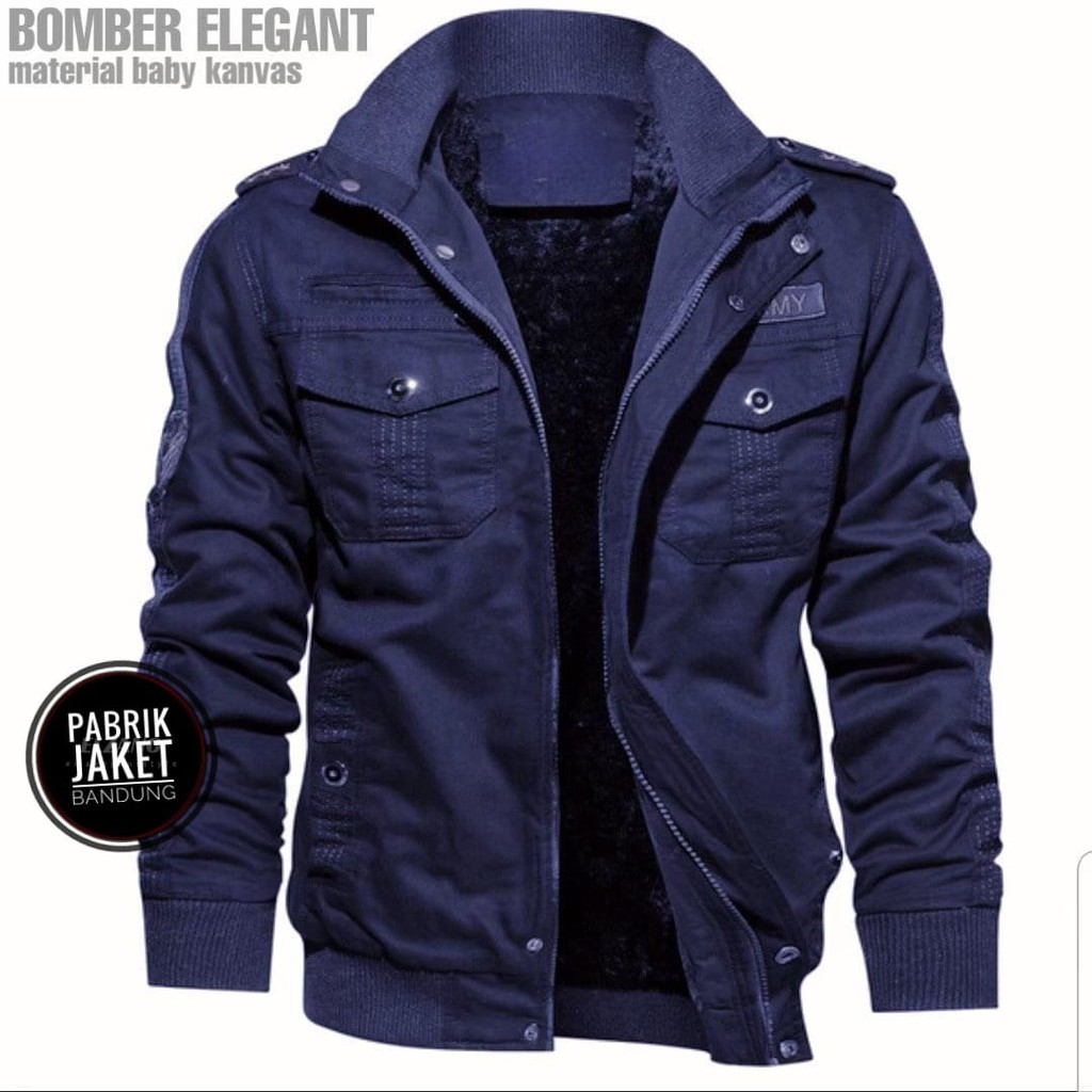 ELEGANT BOMBER || JAKET BOMBER PRIA #ELB