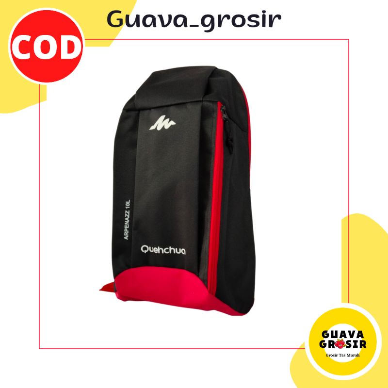 Tas sepatu bola Tas Ransel Olahraga Pira Wanita Tas Ransel Mini Wanita Tas sepatu futsal QC-HITAM Merah QC
